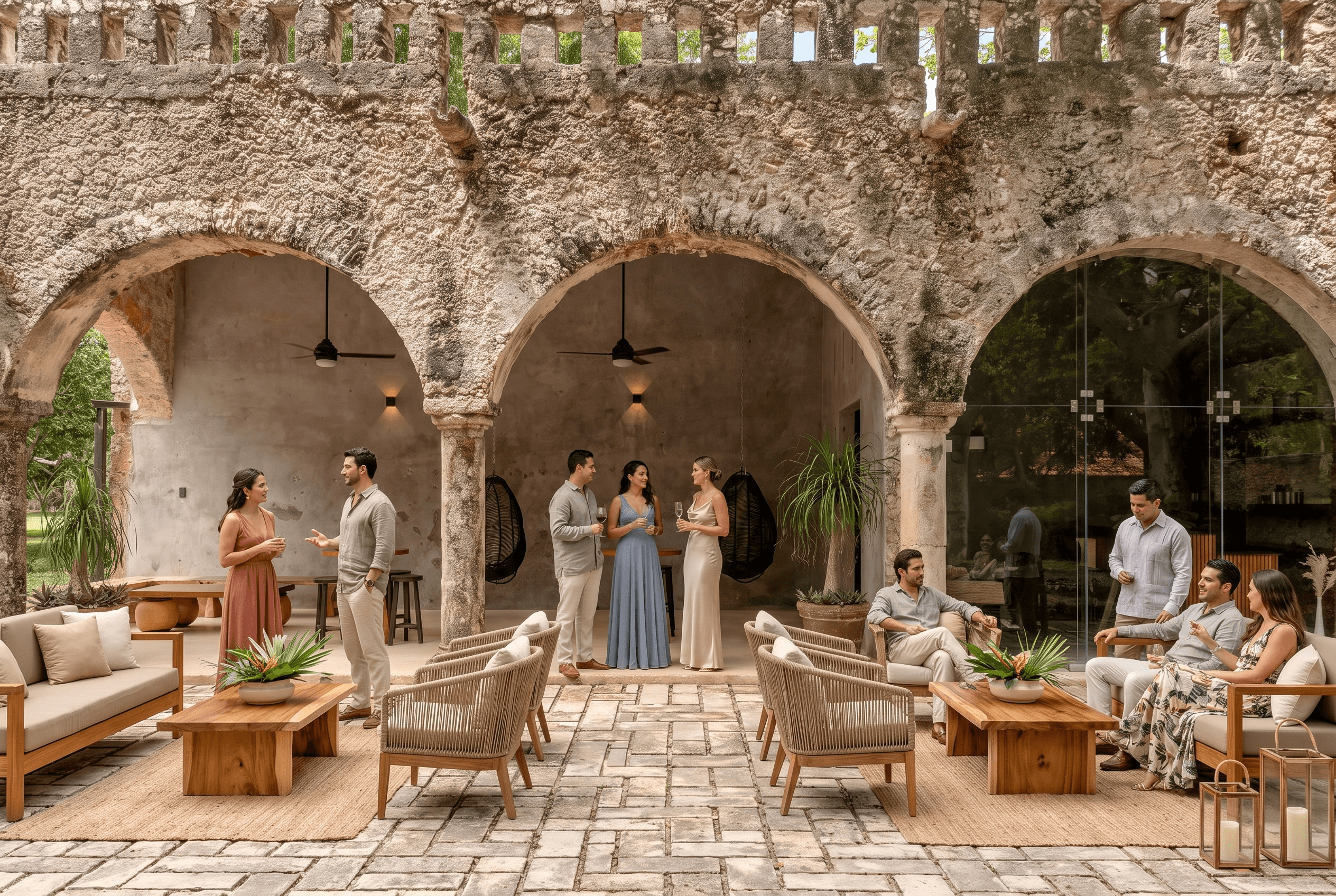 Boda real en Hacienda Zamná