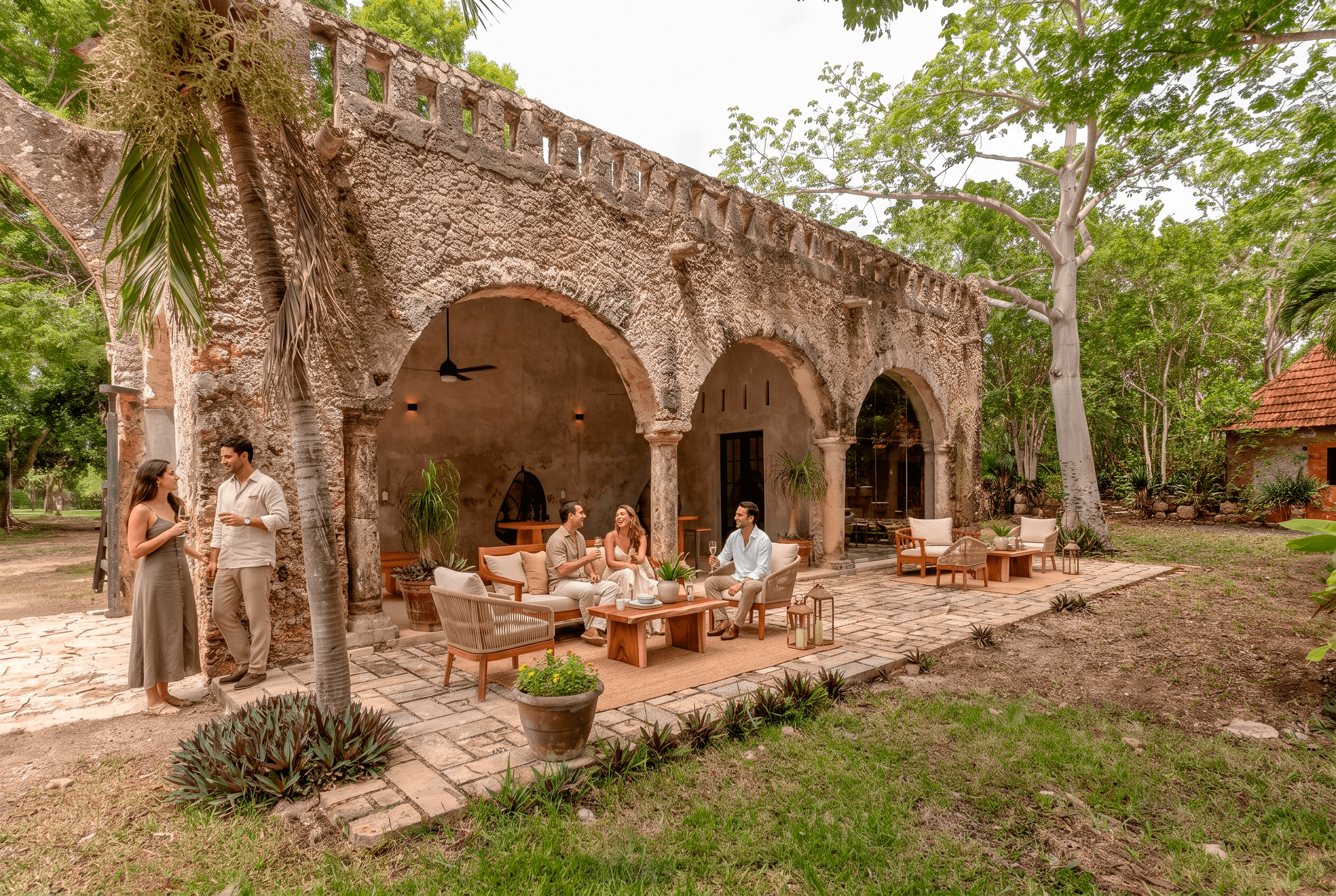 Boda real en Hacienda Zamná