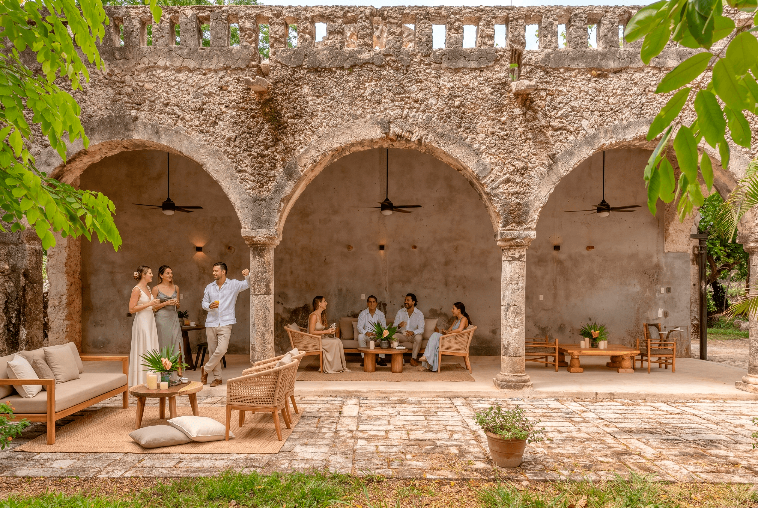 Boda real en Hacienda Zamná