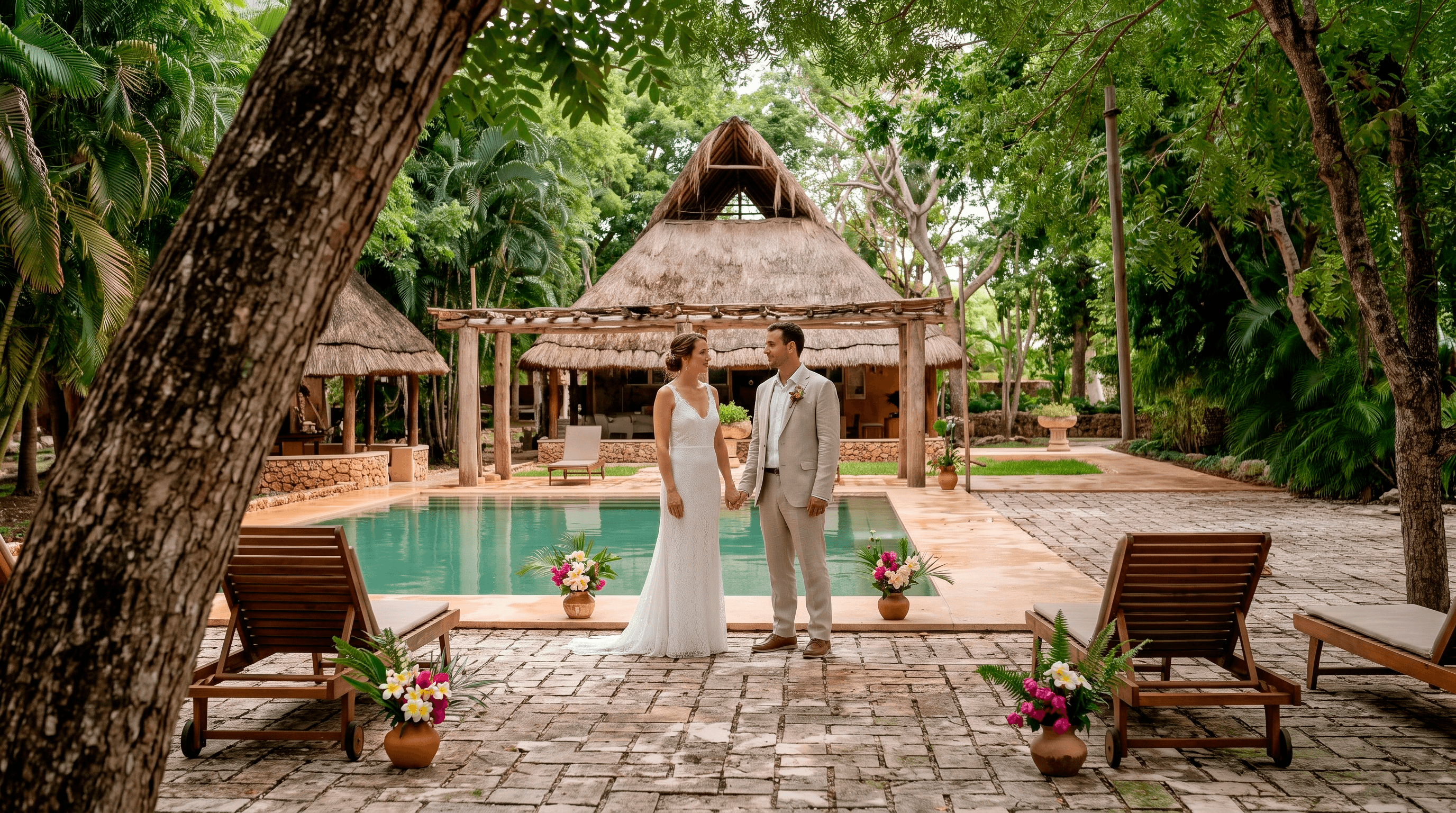 Boda real en Hacienda Zamná