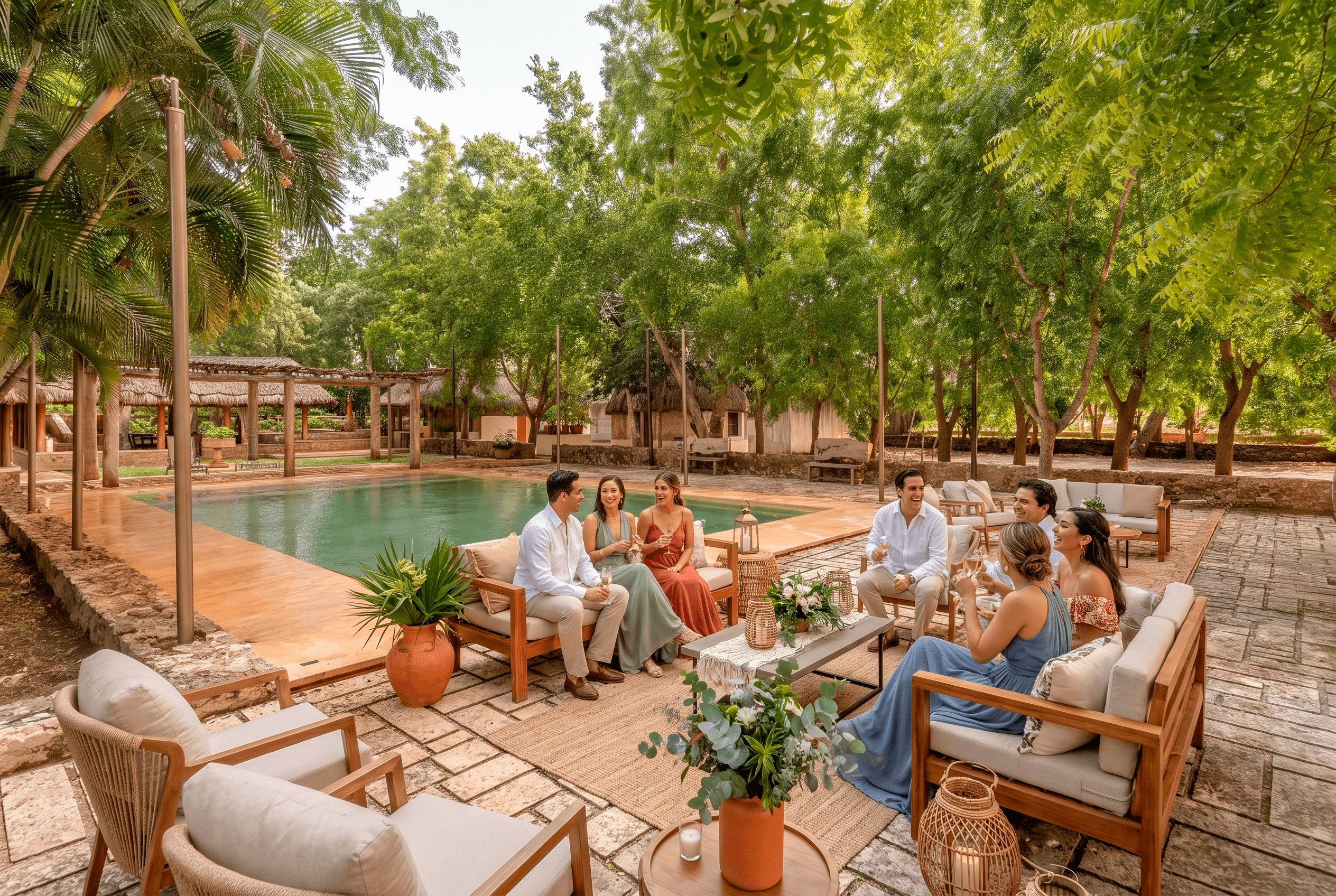 Boda real en Hacienda Zamná