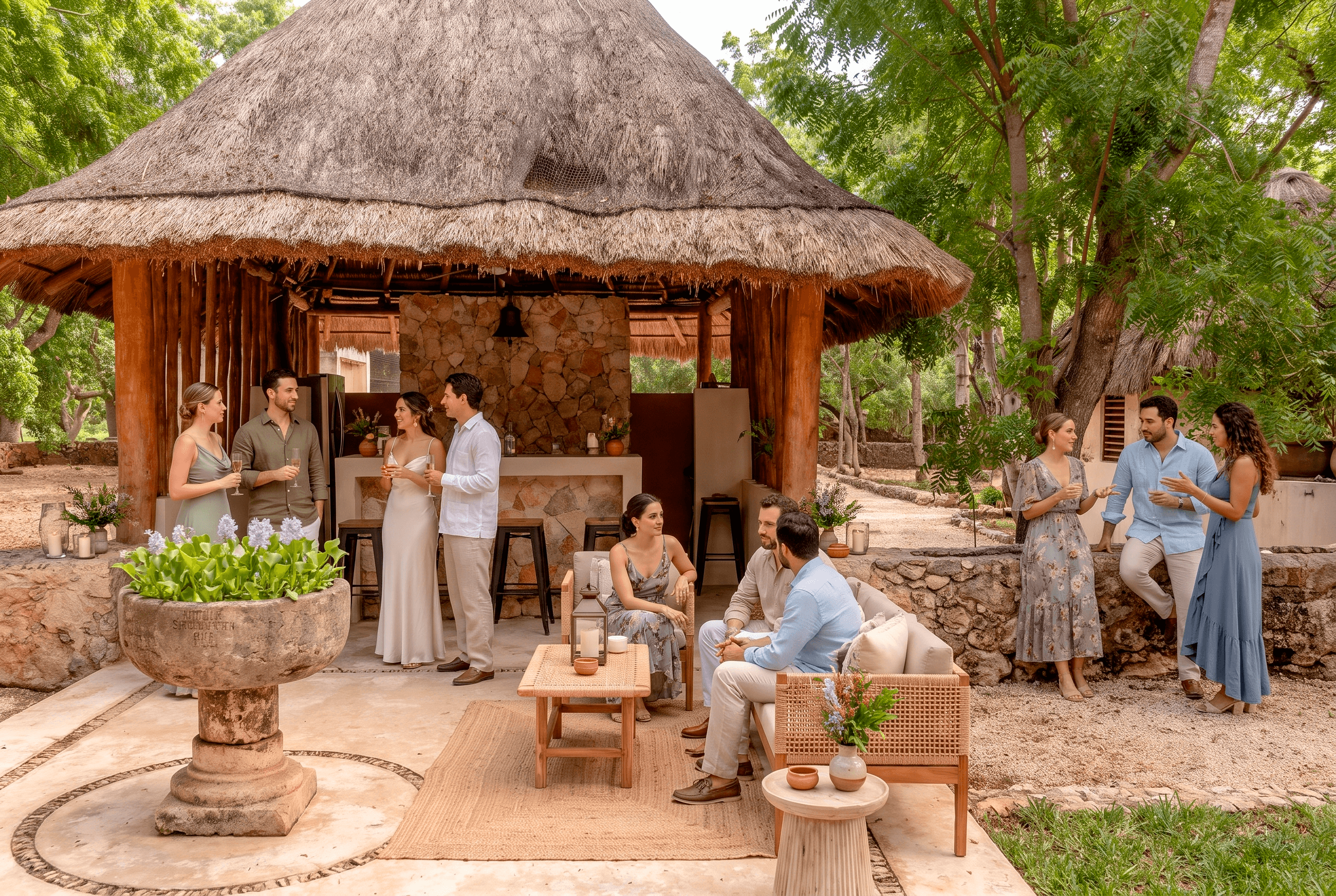 Boda real en Hacienda Zamná