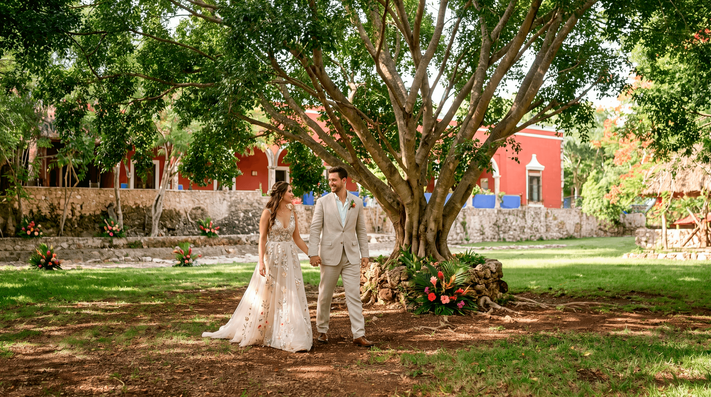 Boda real en Hacienda Zamná