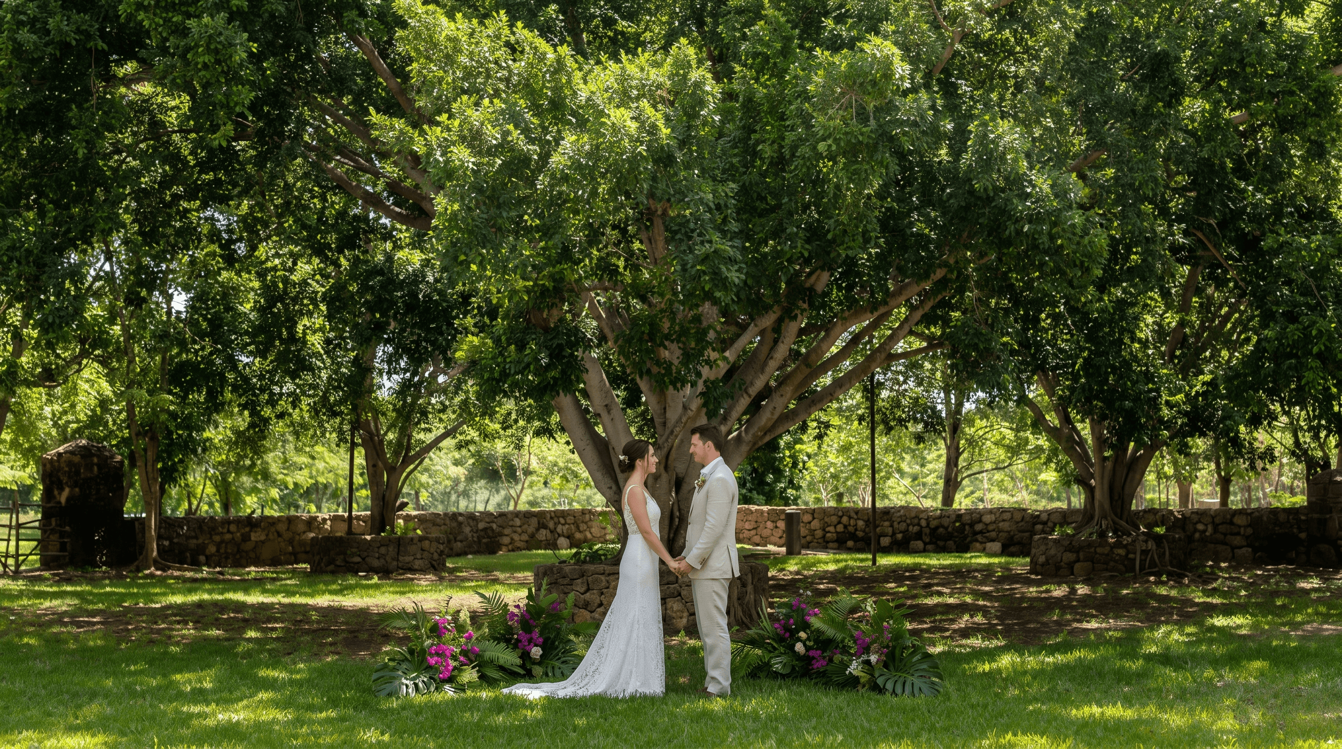 Boda real en Hacienda Zamná