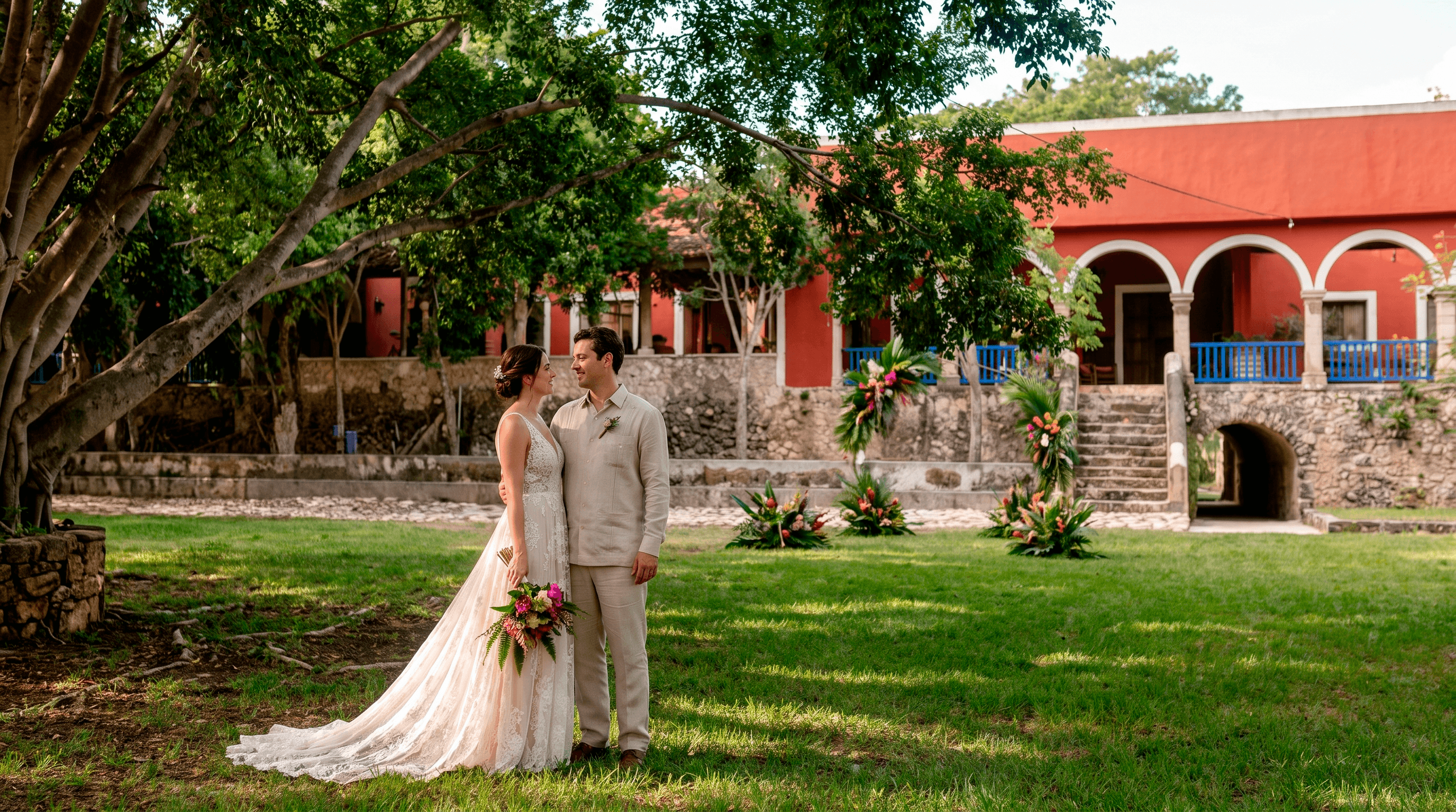 Boda real en Hacienda Zamná