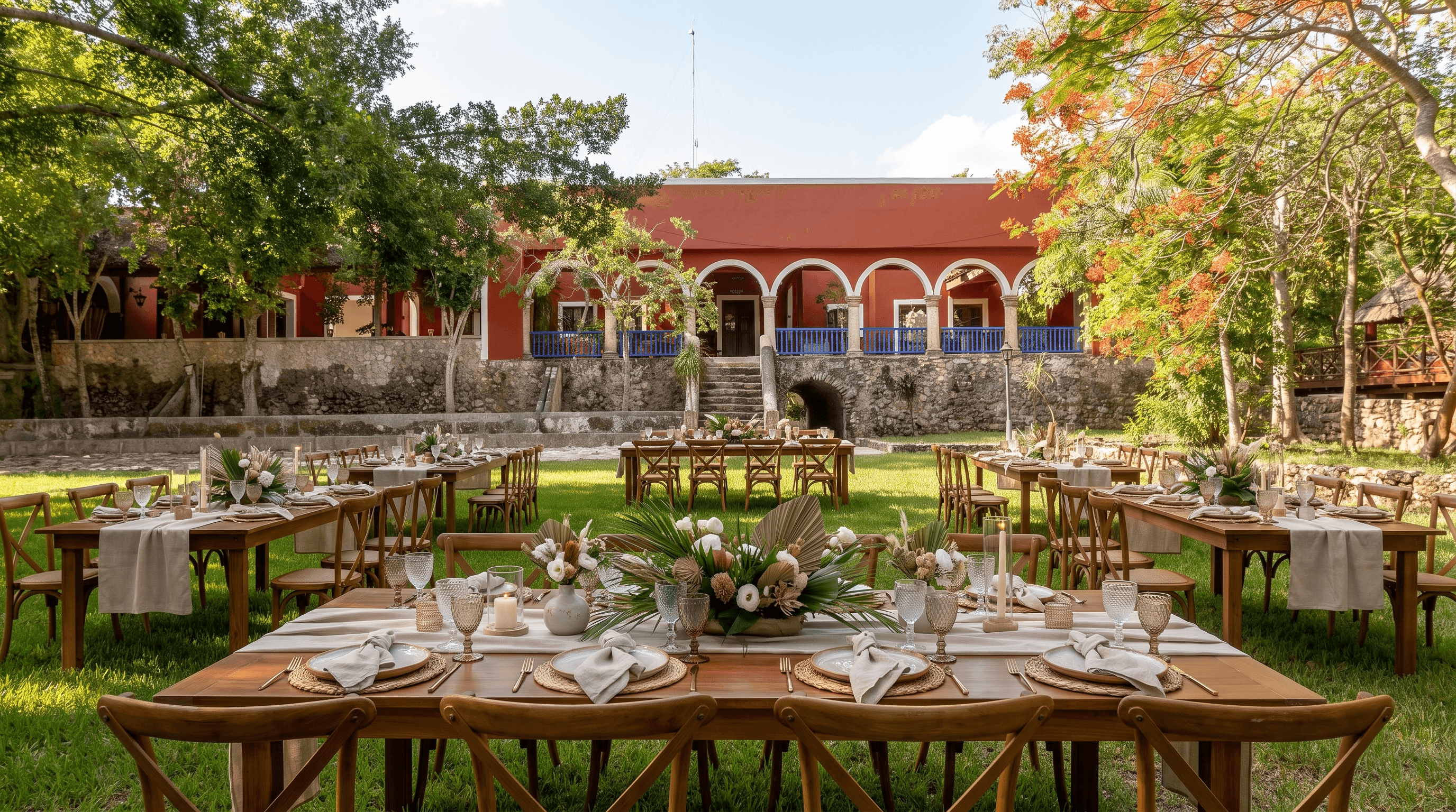 Boda real en Hacienda Zamná