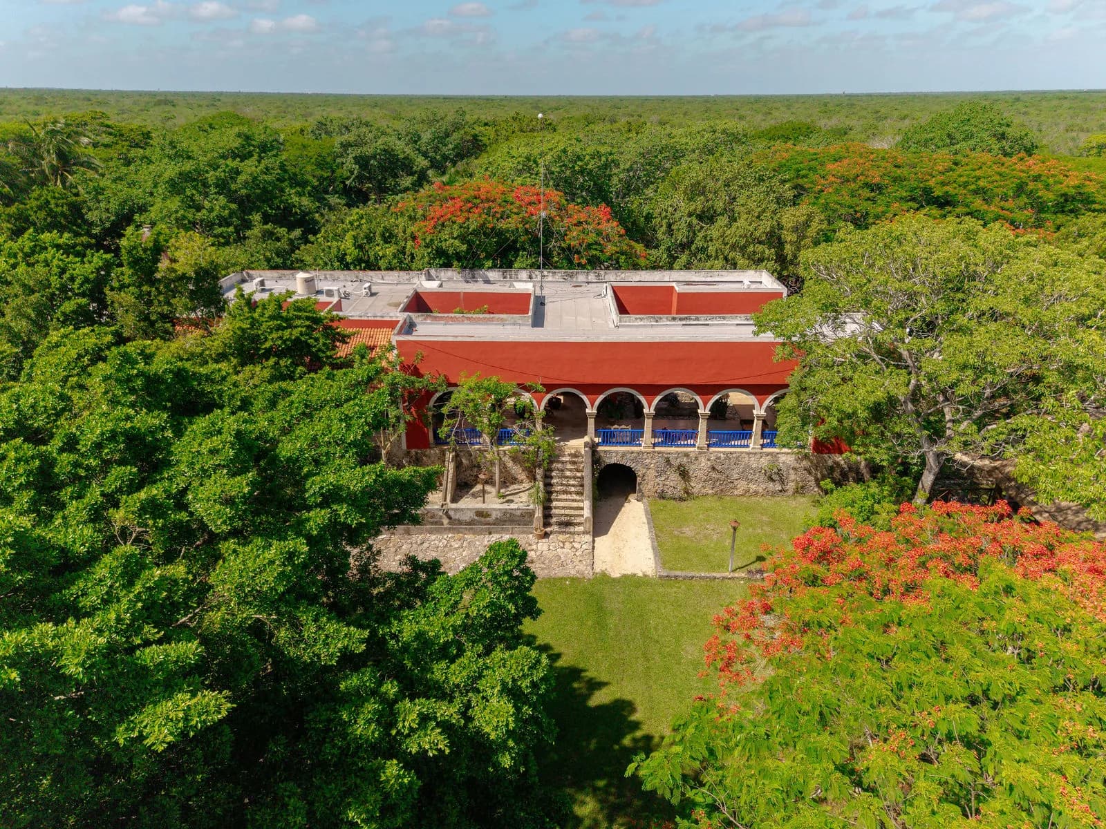 Jardines amplios